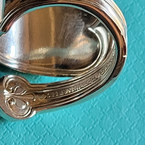 1905 Tiffany & Co Shell & Thread Spoon Ring #12 - Picture 8 of 15